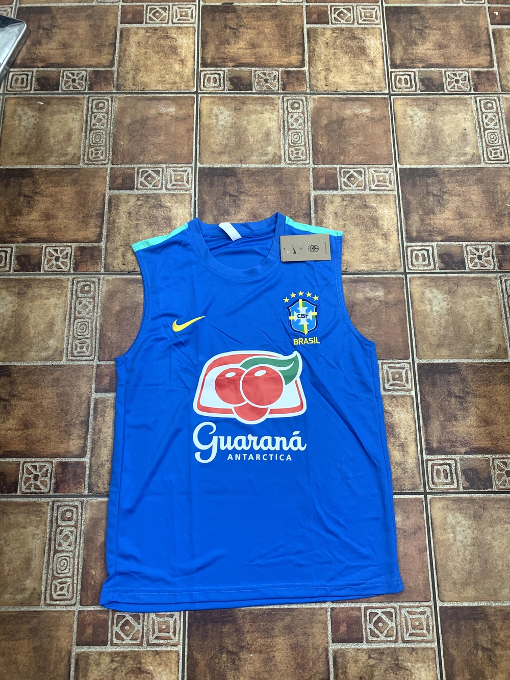 Nike Brazil 2026 World Cup Training Vest Jersey Size S